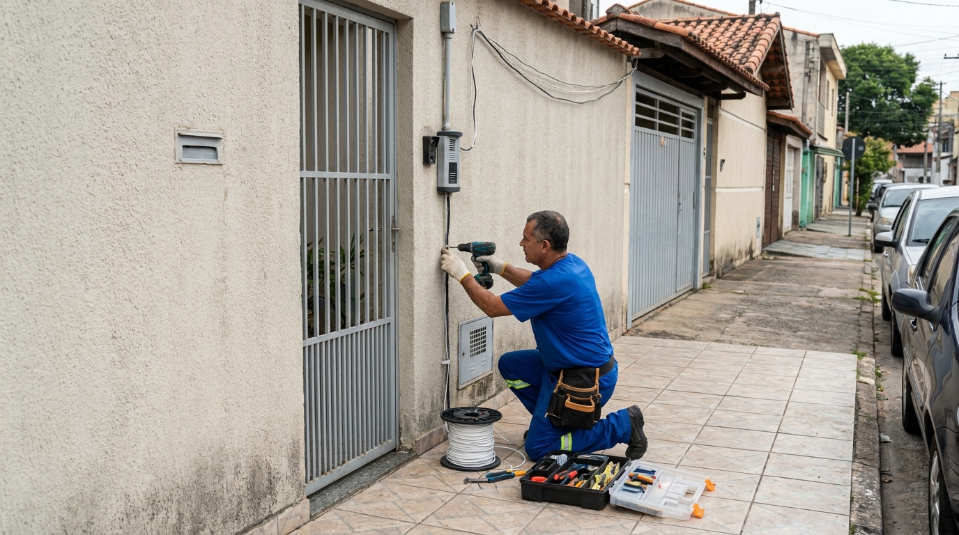 Instalação em Condomínios em Bauru‑SP