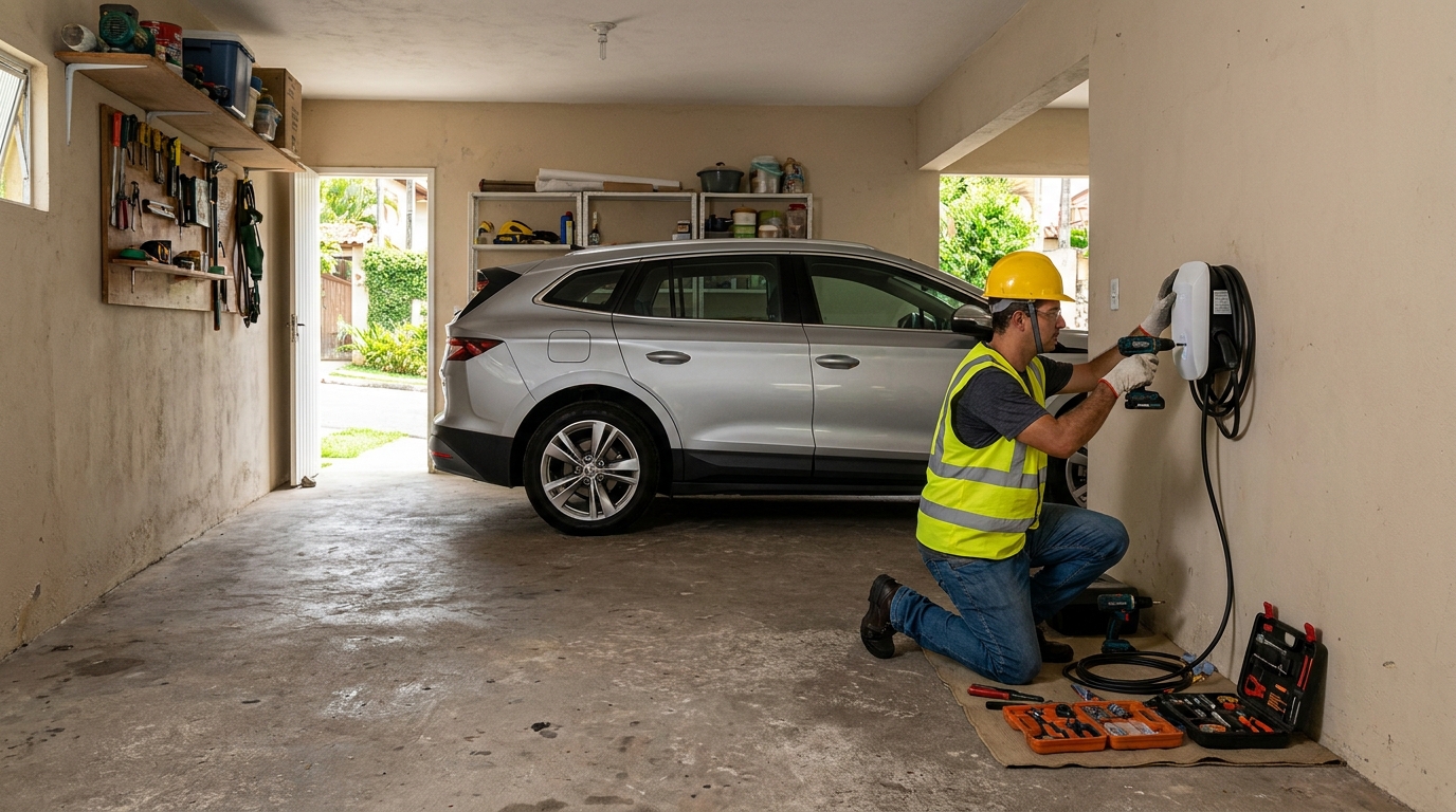 Instalação em Garagem ou Condomínio em Bauru‑SP